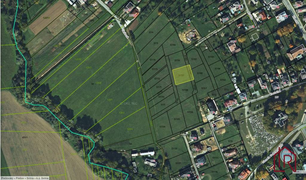 Investičný pozemok obec Svinia_4 - 977m2