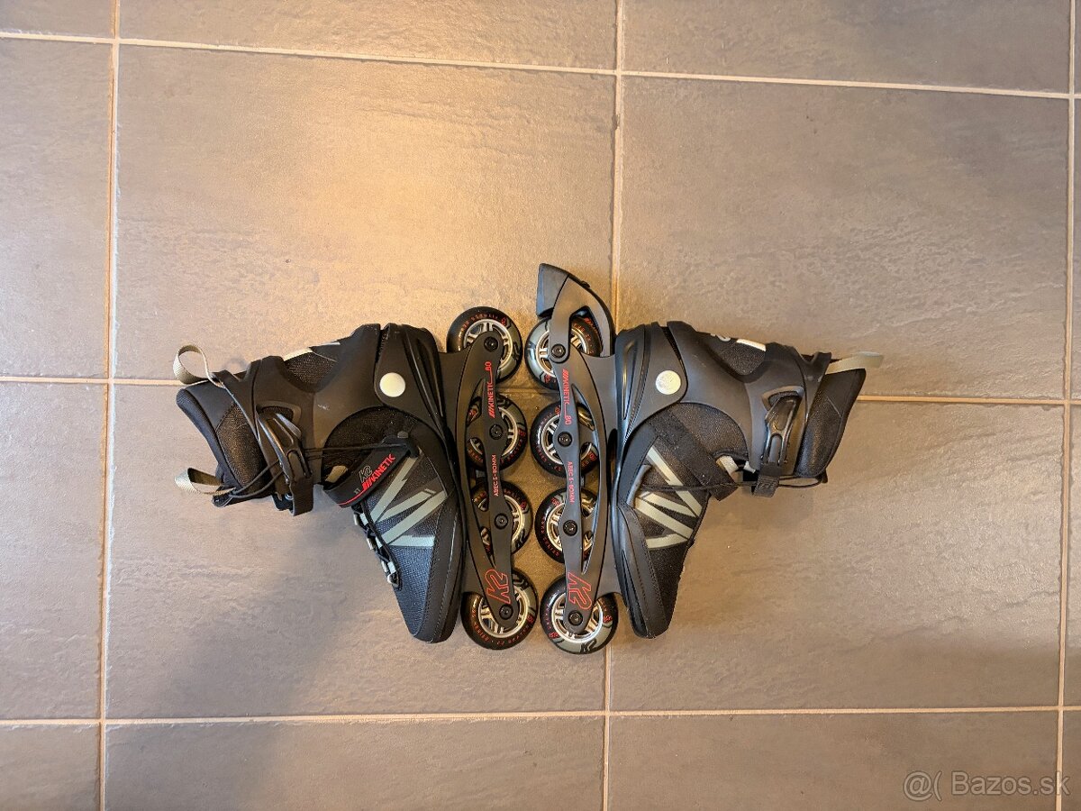 kolieskové inline korčule K2 XT 80