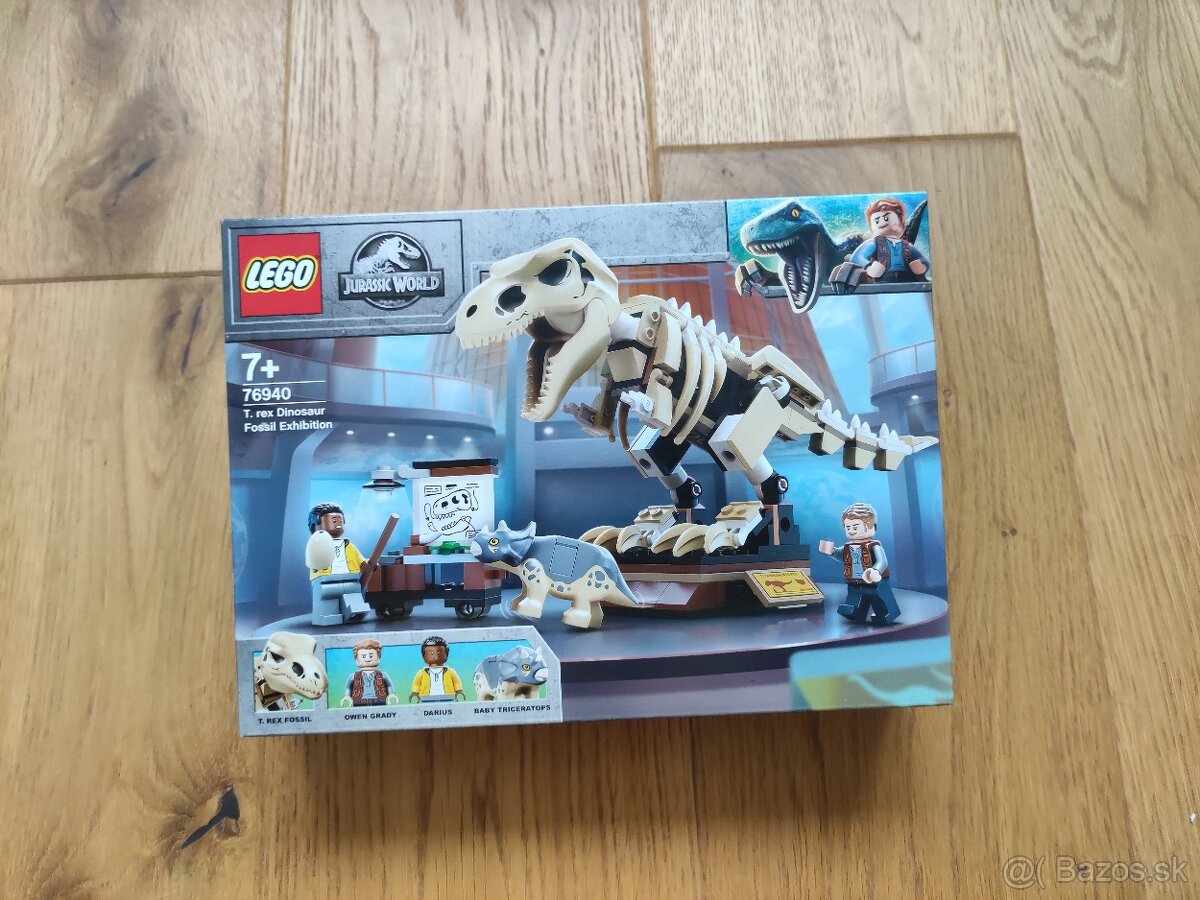 LEGO Jurassic World 76940 Výstava fosílií T-rexe