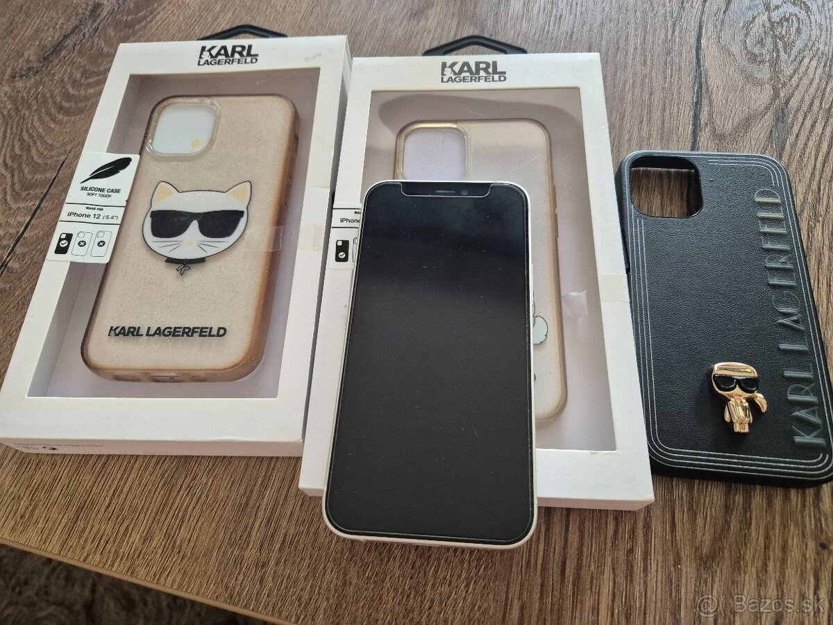 Iphone 12 mini 128gb + Karl Lagerfeld kryty