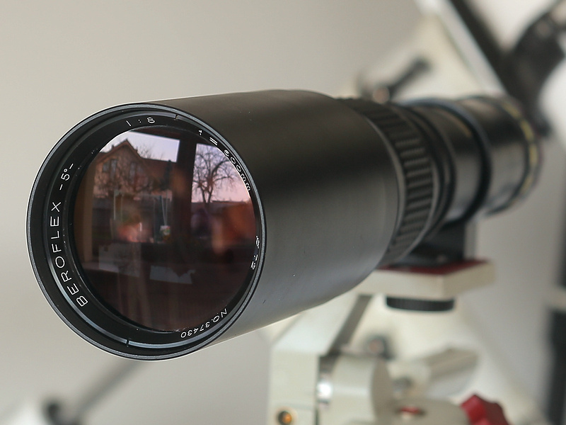 Beroflex 500mm / F8 / T2 / Macro