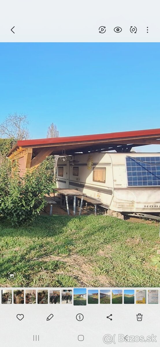 predaj karavan na zahradku, pozemok....