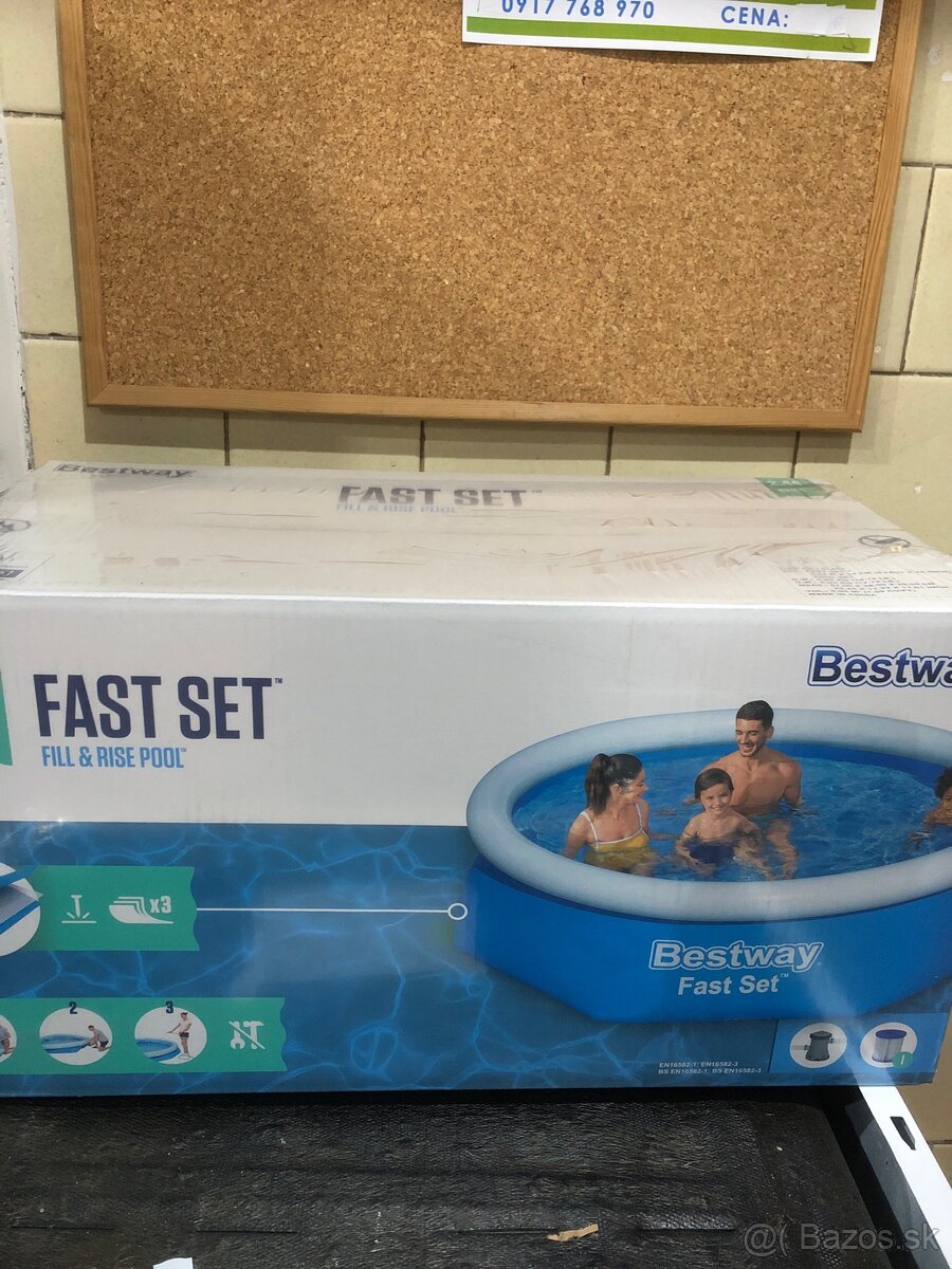 Bazén Bestway Fast Set 2,44M