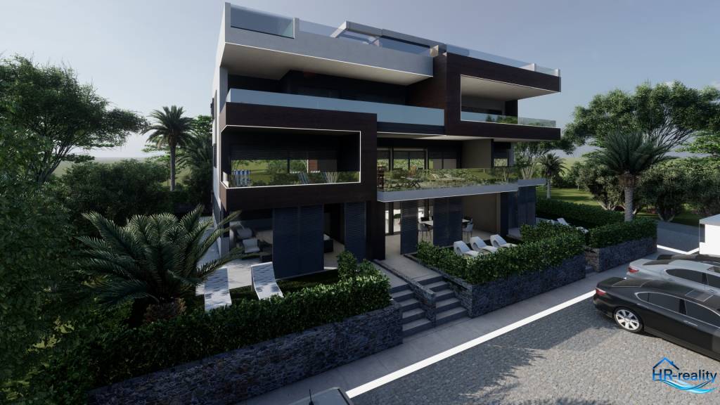 ☀Zadar/Zaton–moderný apartmán 69m2, s výťahom a pohľadom na