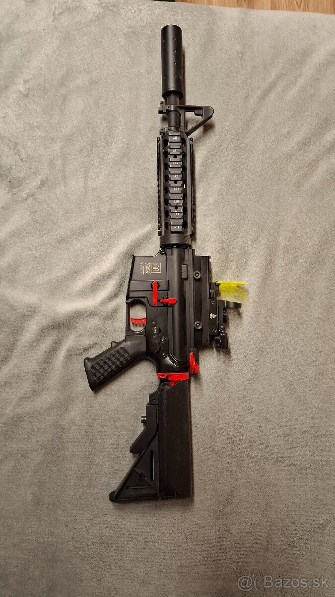Predám m4 specna arms SA-B02 aj s príslušenstvom