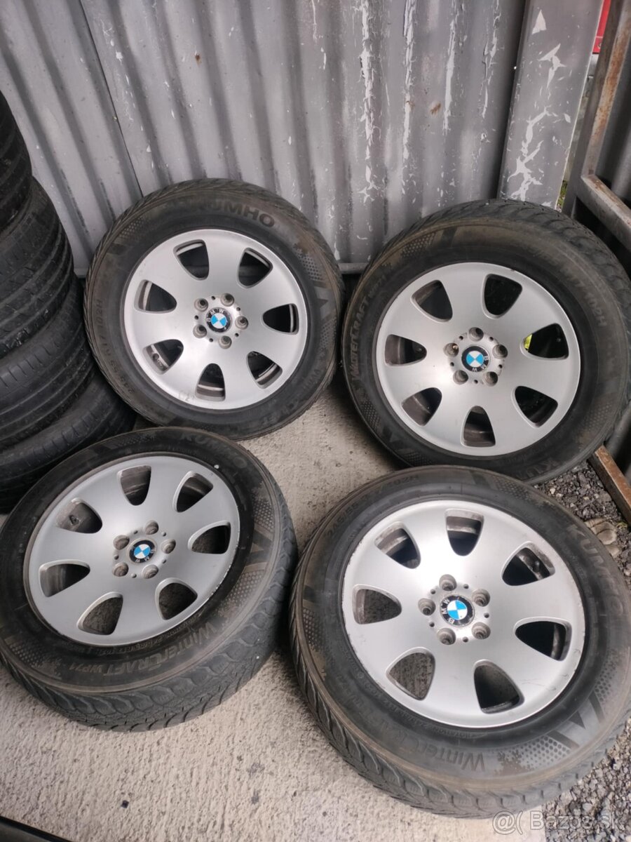 4ks 130€ alu disky orig. BMW 5x120 R17 245/55 r17