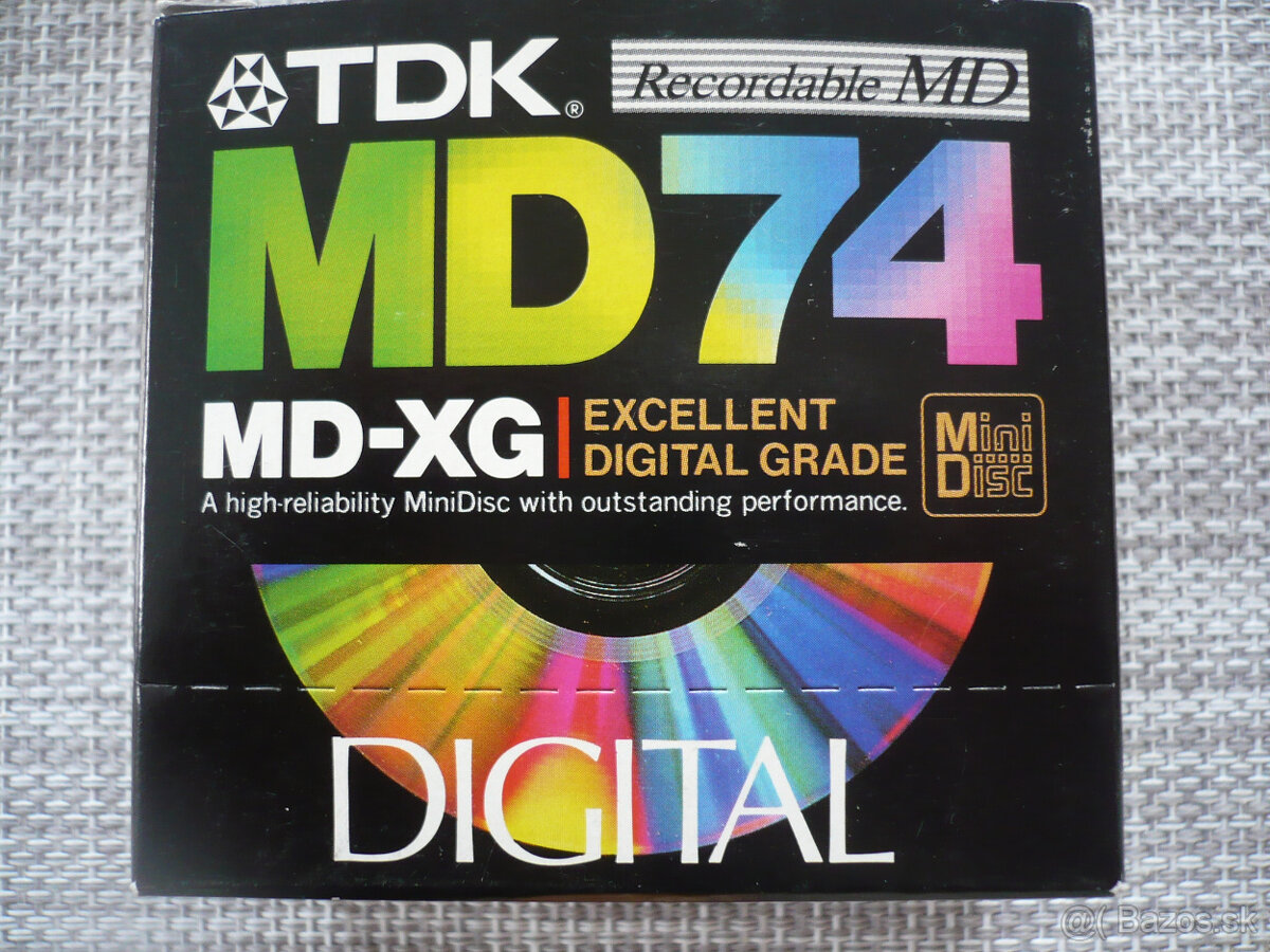 Mini Disc kazety TDK