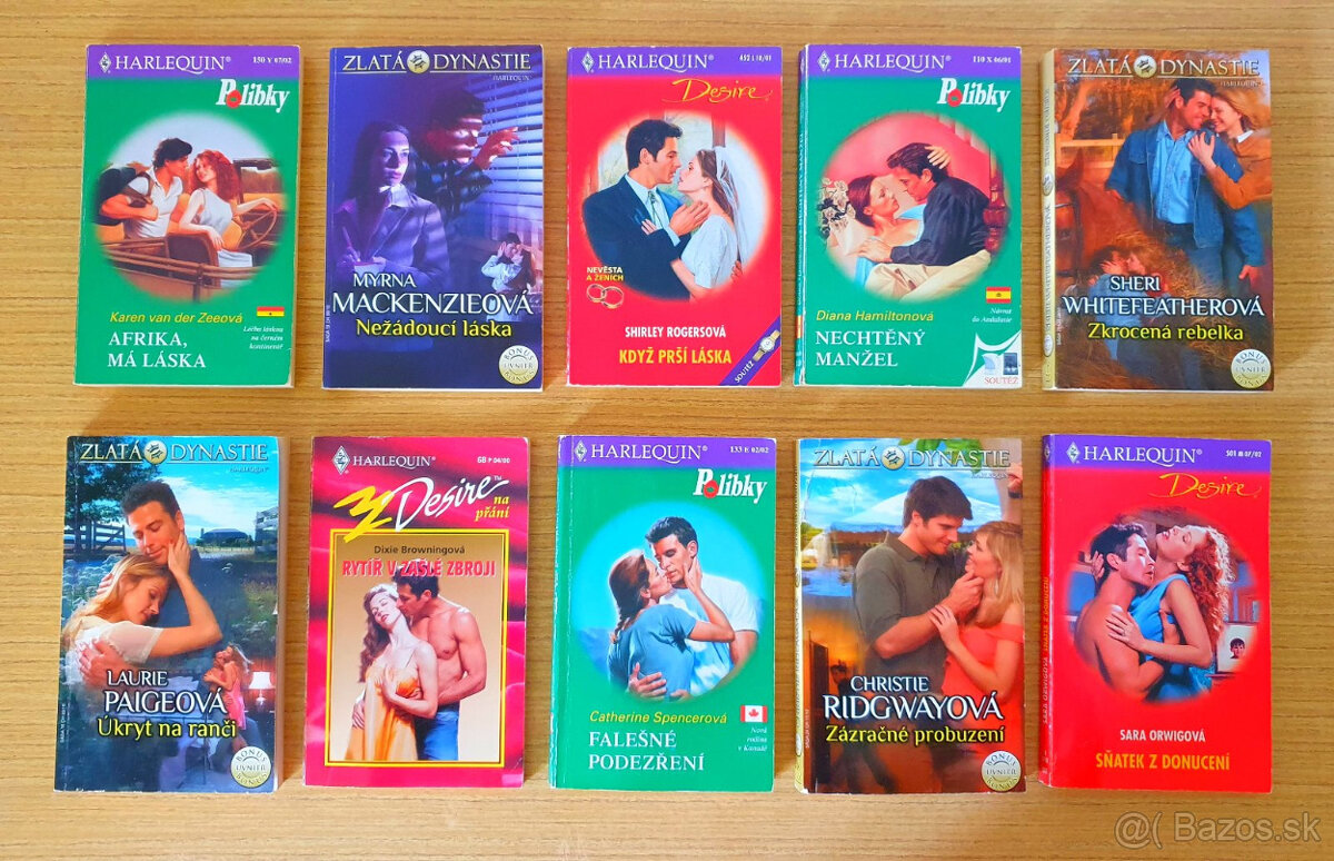Knihy Harlequin za 0,20 EUR :::