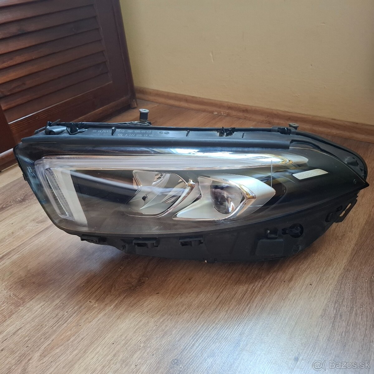 Predné ľavé svetlo Lampa Mersedes A180