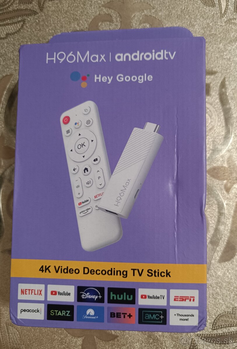 Android TV box H96Max 4K UHD