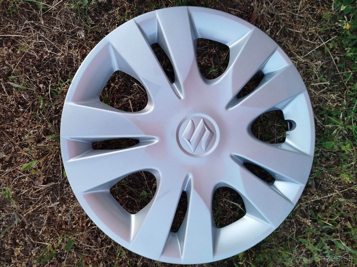Ozdobné kryty kolies (puklice) 14“, originály, pre Suzuki