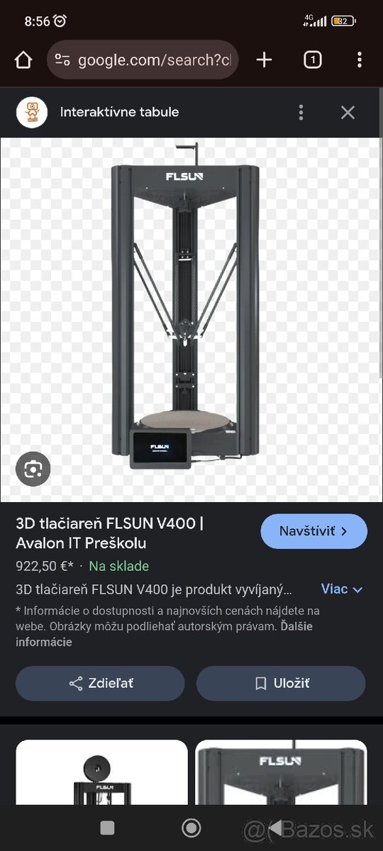 3D tlačiareň V400 FLSUN