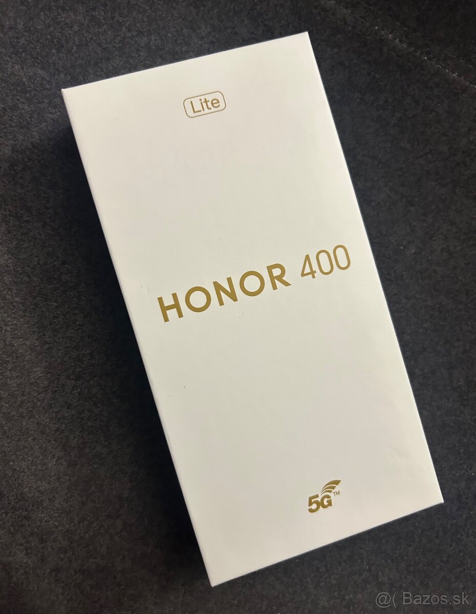 Honor 400 lite 256GB grey - úplne nový