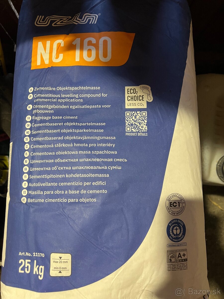 Samonivelačná hmota UZIN NC160