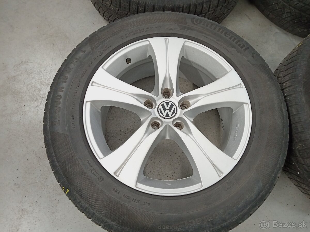 Predam zimne ALU 5x120 R18 8J ET50 AUTEC VOLKSWAGEN AMAROK