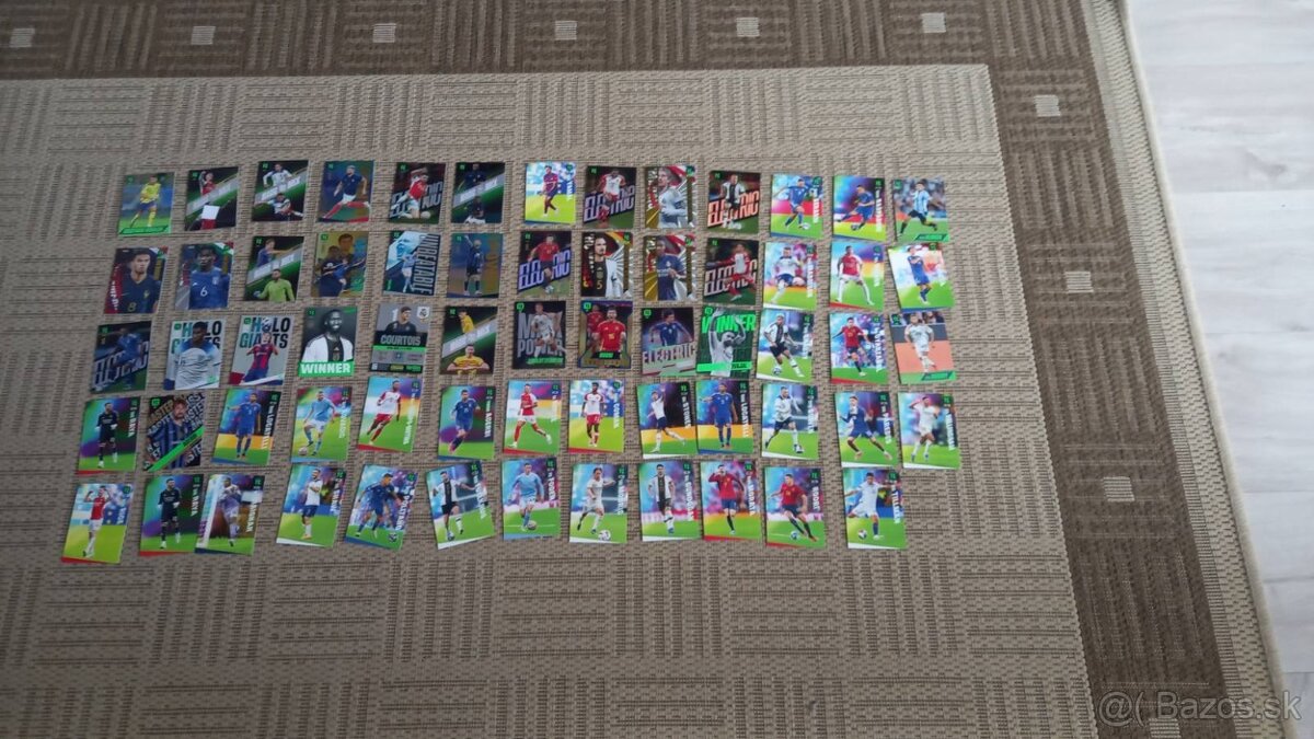 Top Class kartičky futbalistov