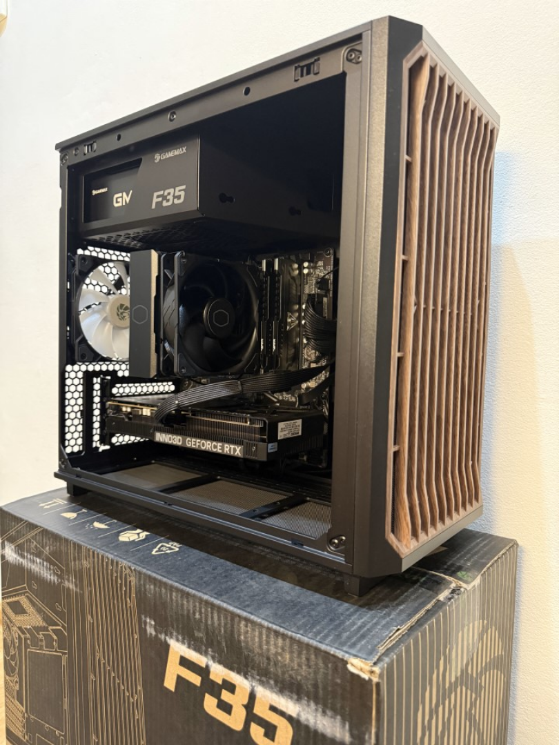 Nový PC Ryzen 5 3600 16G 512GB SSD RTX 5060 Ti BT WIFI WIN11