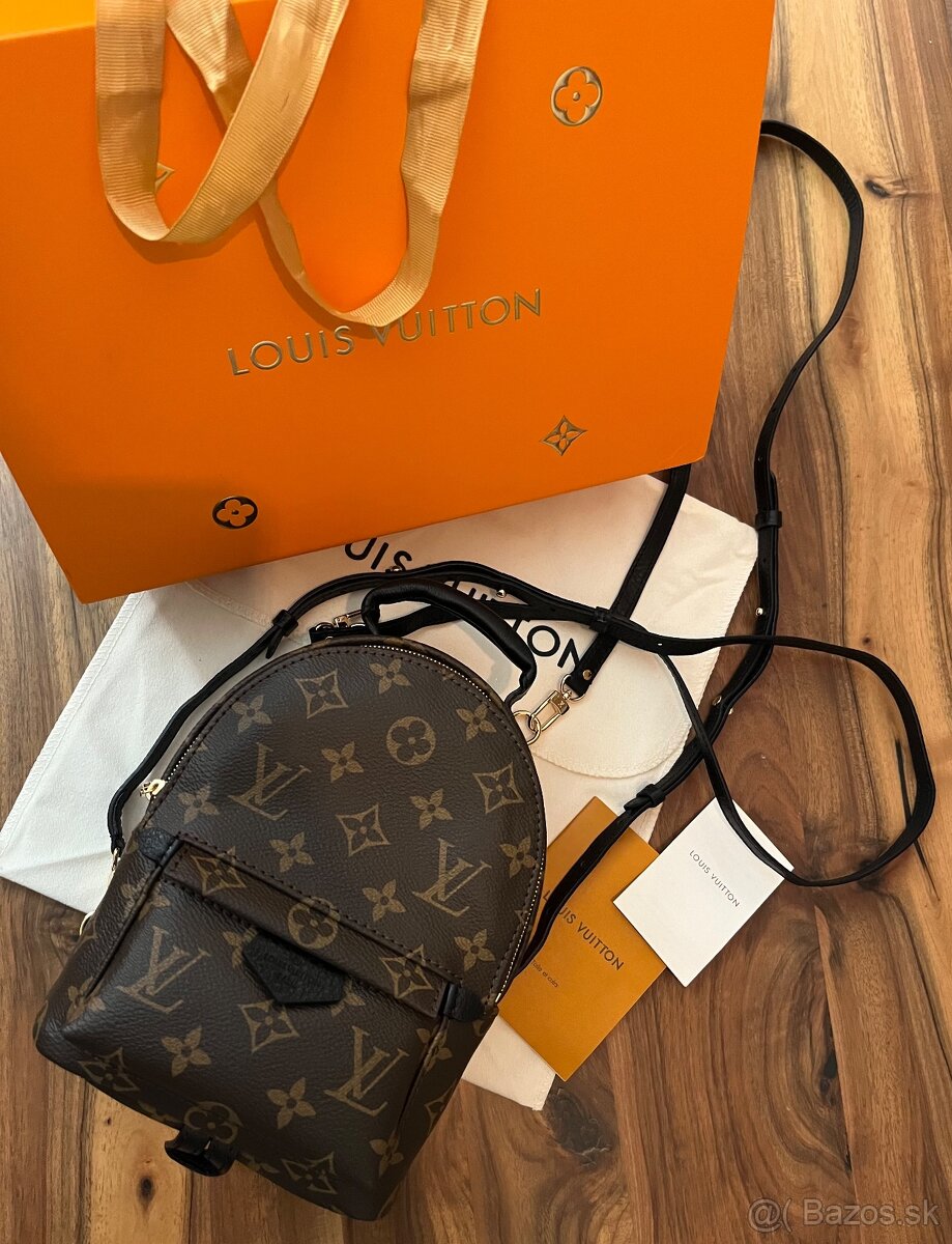 Louis Vuitton mini kožený batoh