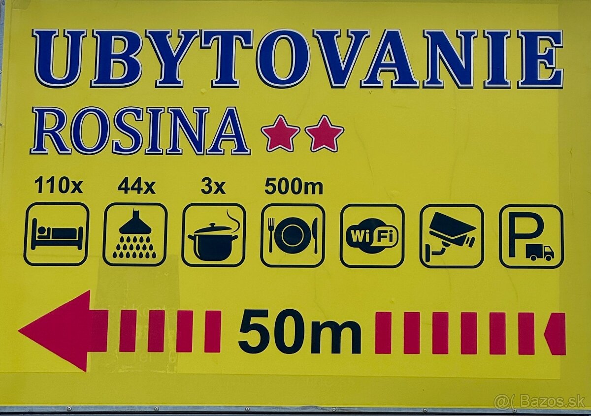 UBYTOVANIE PRI ŽILINE ROSINA