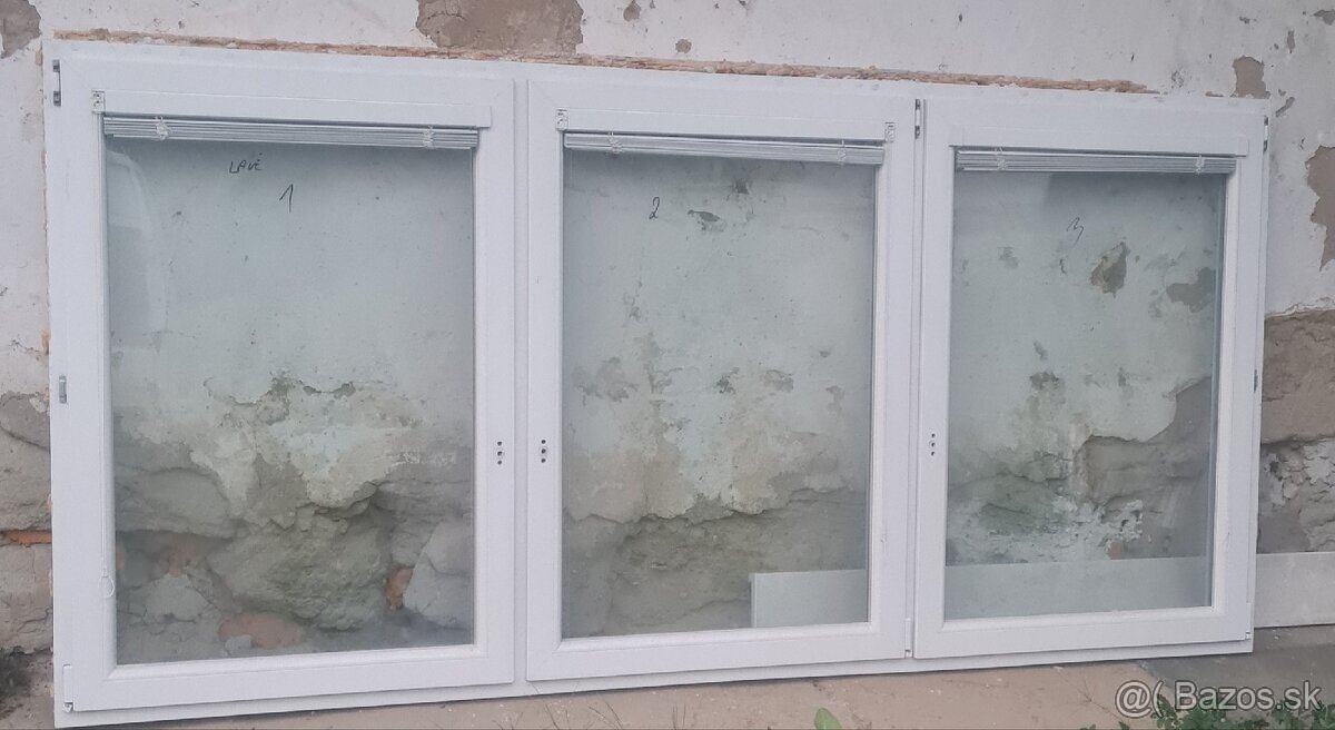 Predám 3oj okno 295x142cm