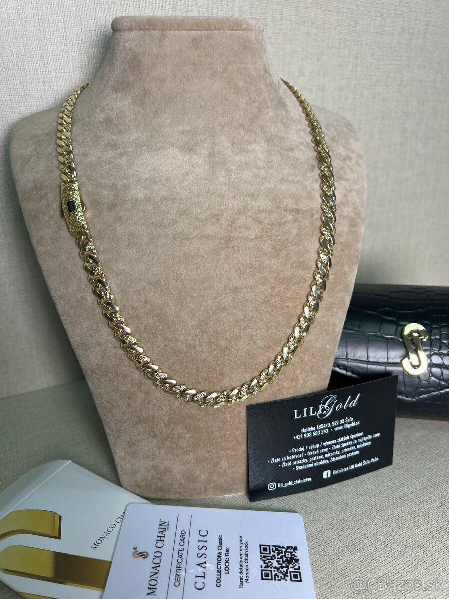 zlata retiazka 14k 26.41g NOVÁ PUNCOVANÁ