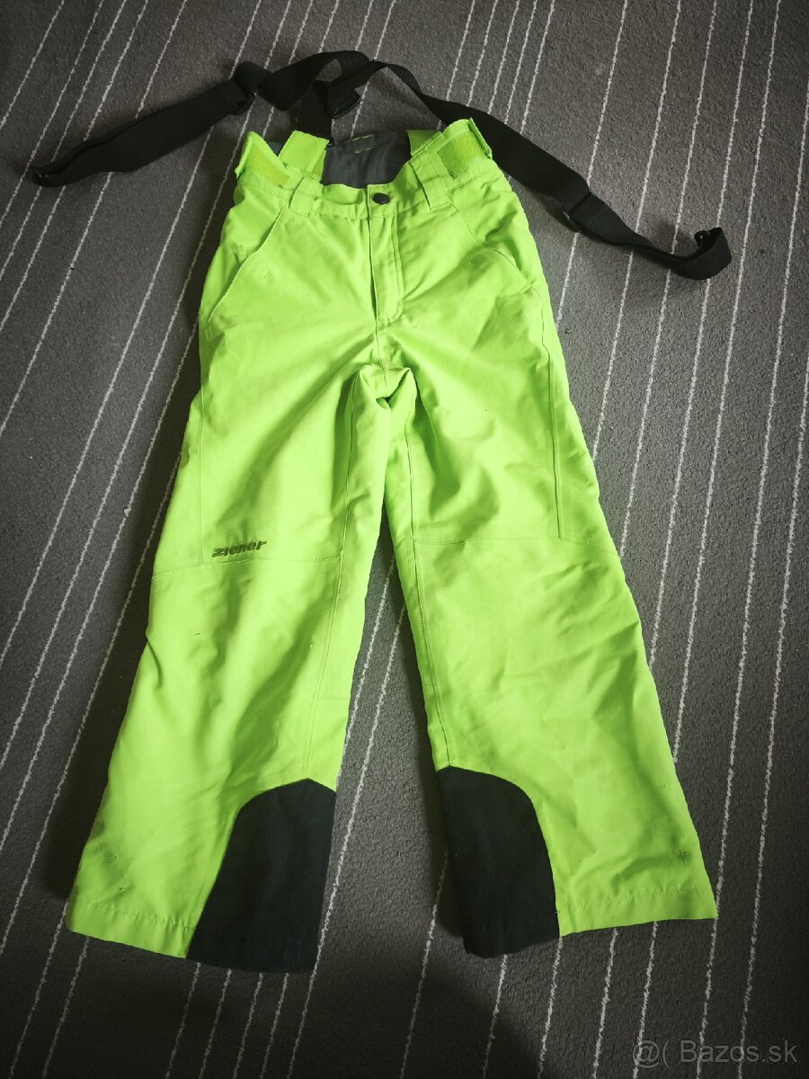 Lyžiarske nohavize ziener veľkosť 128
