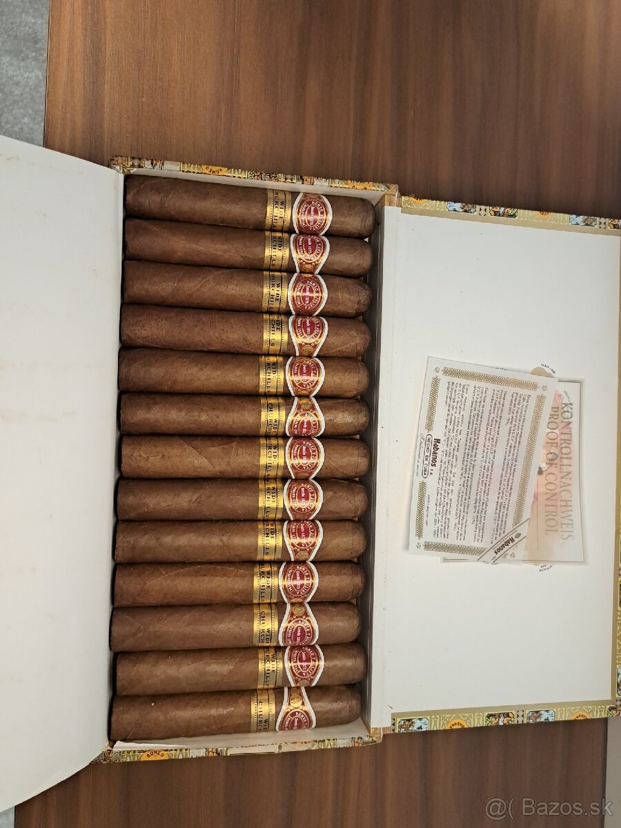 Kubanske cigary RJ a MC