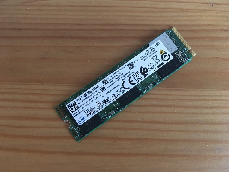 Intel SSD 665p NVMe M2 1000GB