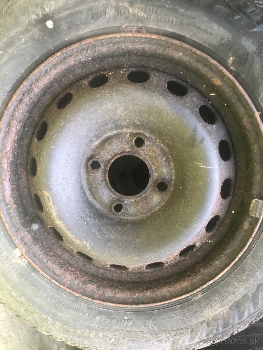 Zimne pneu na diskoch 165/70 R13