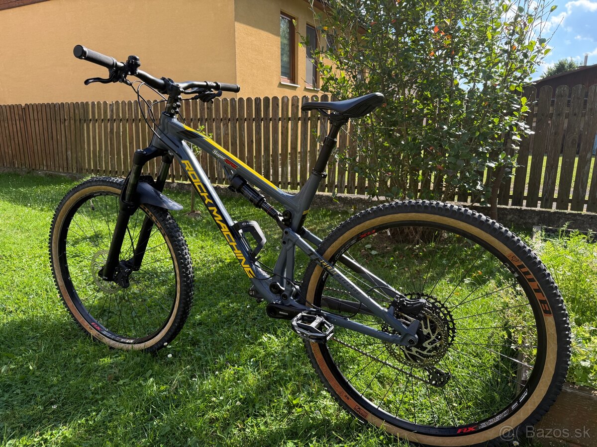 Celoodpruženy bicykel Rock machine veľ. L