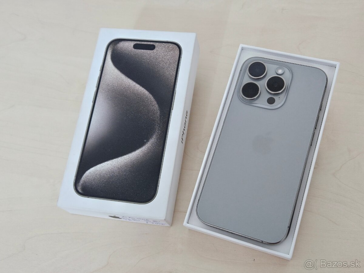 Apple iPhone 15 Pro 512GB Natural Titanium