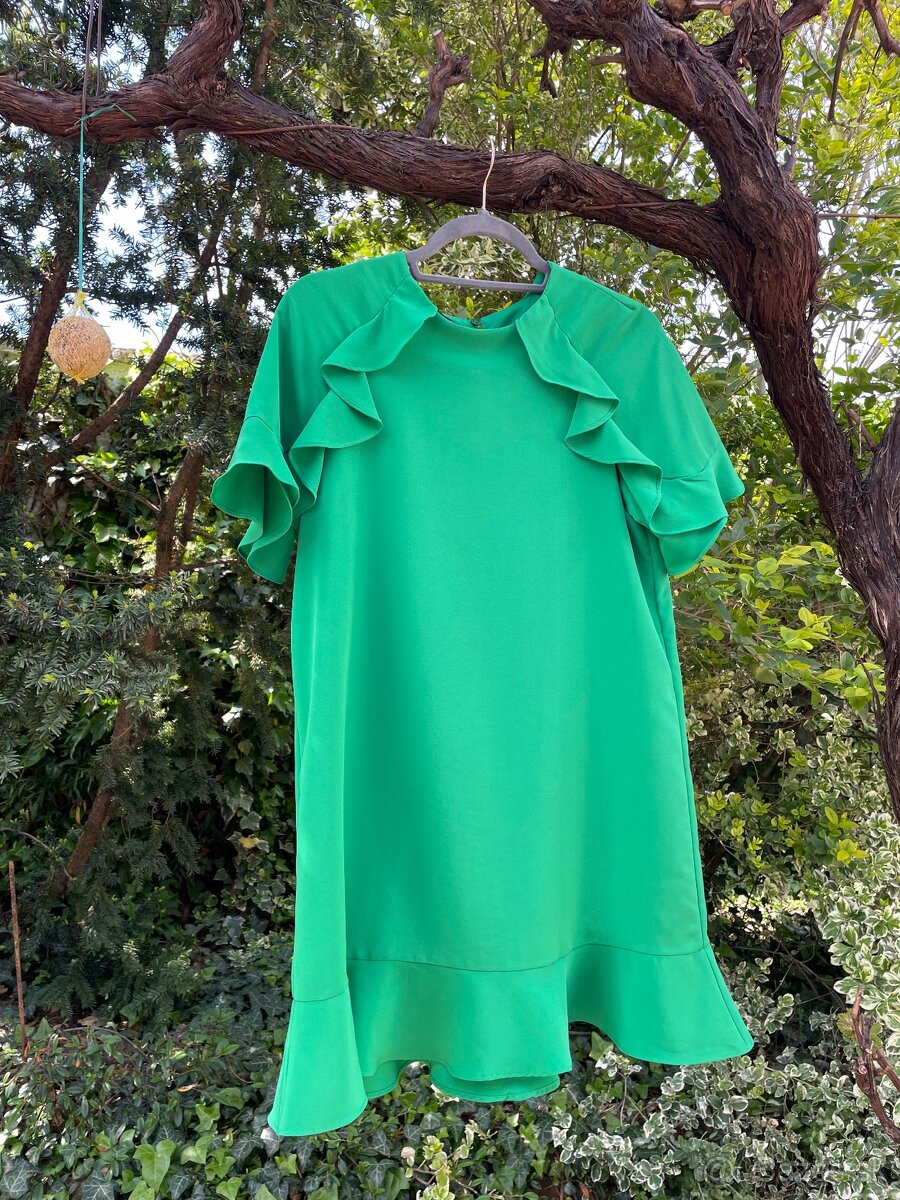 Zelené šaty Zara