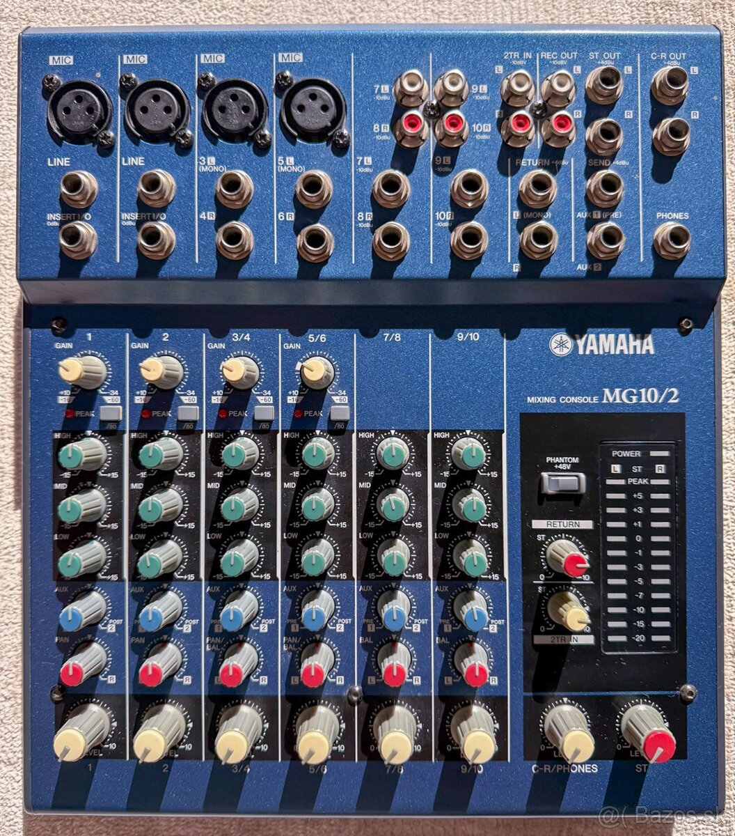 Mixážny pult Yamaha MG10/2