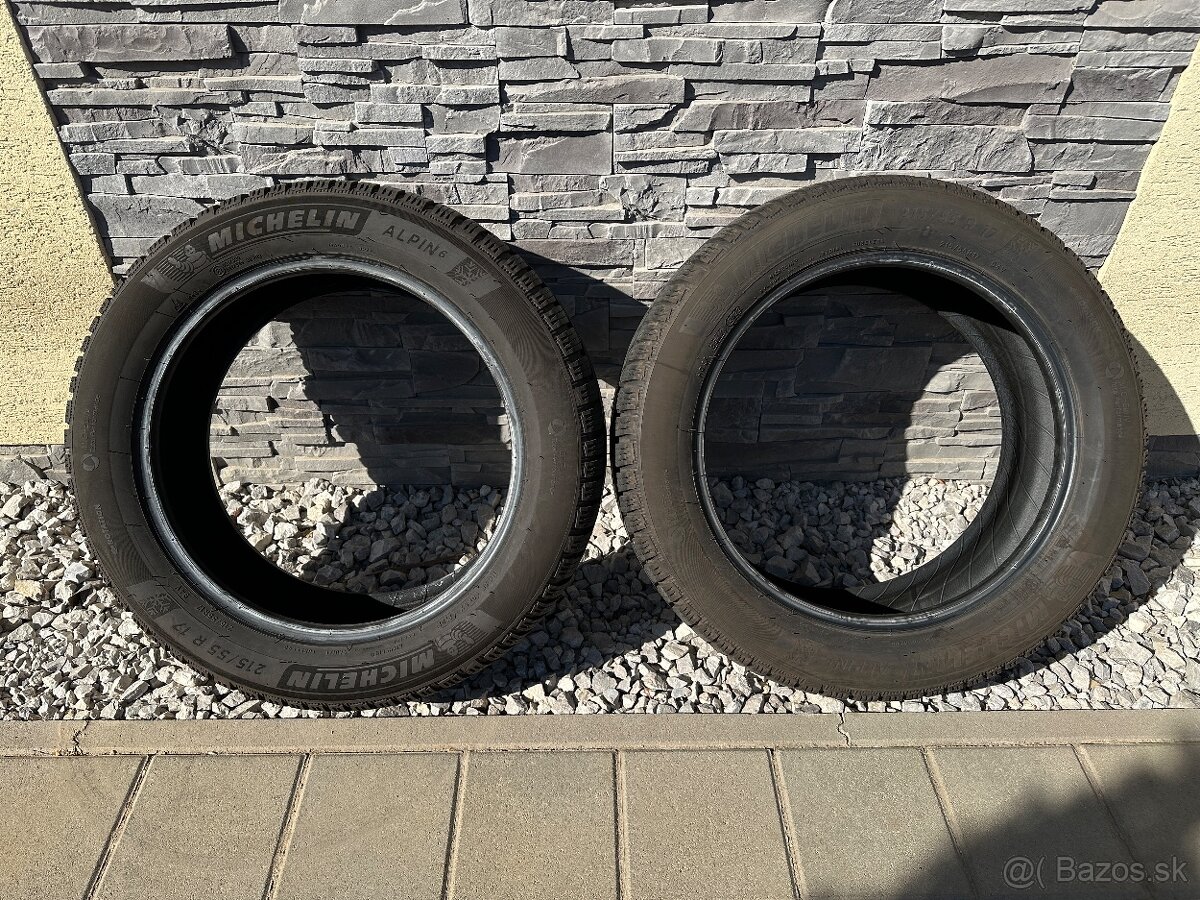 215/55 R17 94V zimné MICHELIN