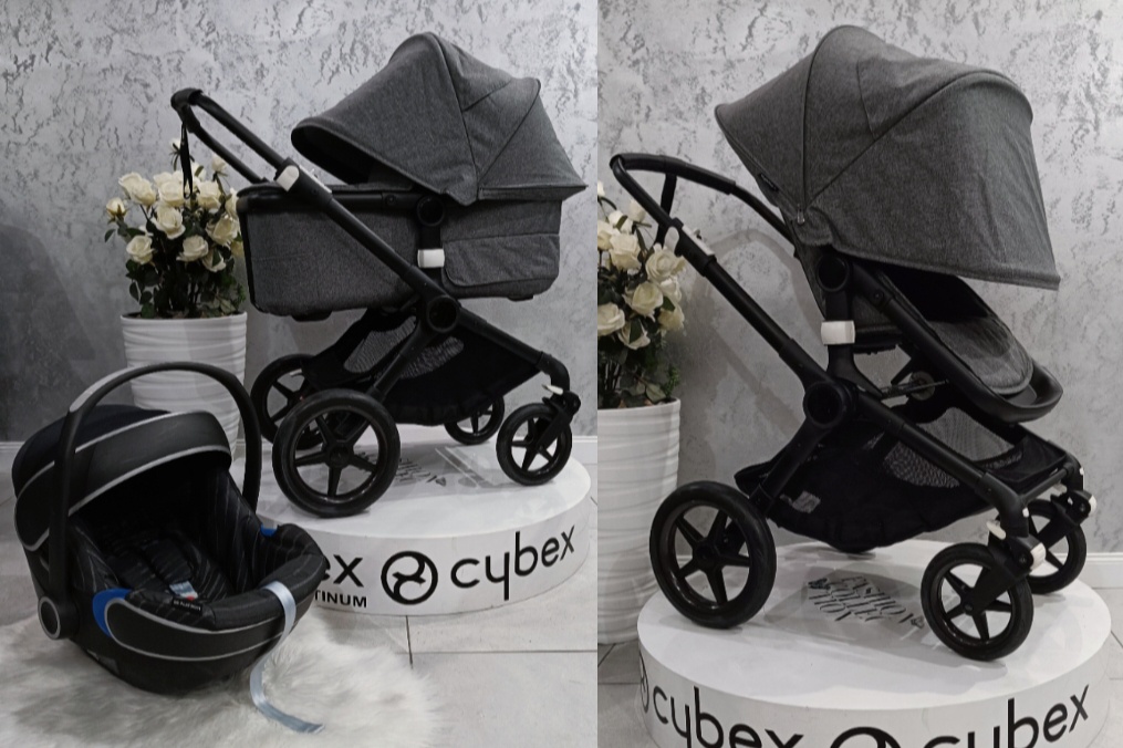 BUGABOO FOX3 TERÉNNA TROJKOMBINÁCIA STELLAR BLACK MELANGE