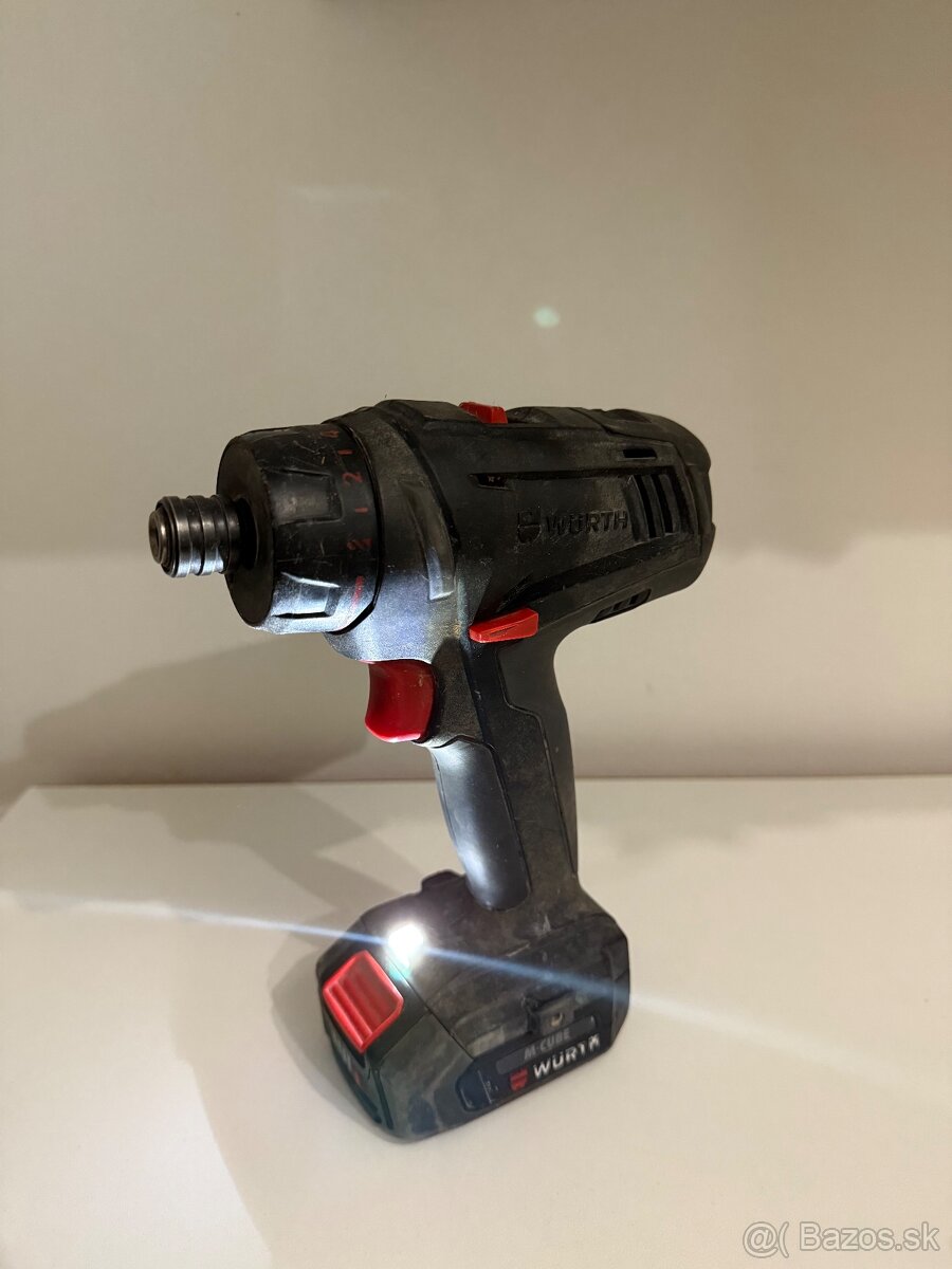 WURTH - Akumul. úderový skrutkovač ASS 18-1/4" COMPACT