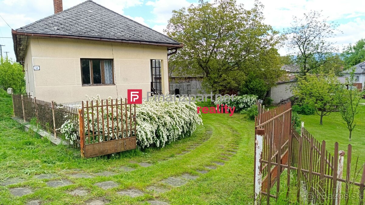 Veľká usadlosť resp. 22 ár. pozemok aj pre 3-4 rodinné domy