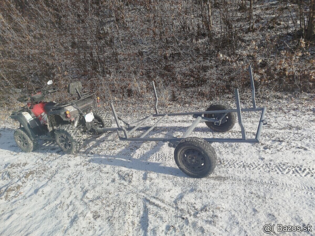 Brzdenia vlečka za štvorkolku,malotraktor ,vyvozka