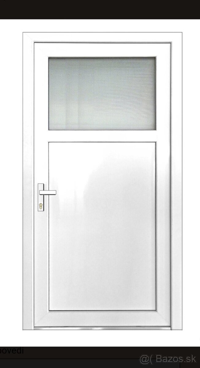Vchodové plastové dvere 90cm/100cm