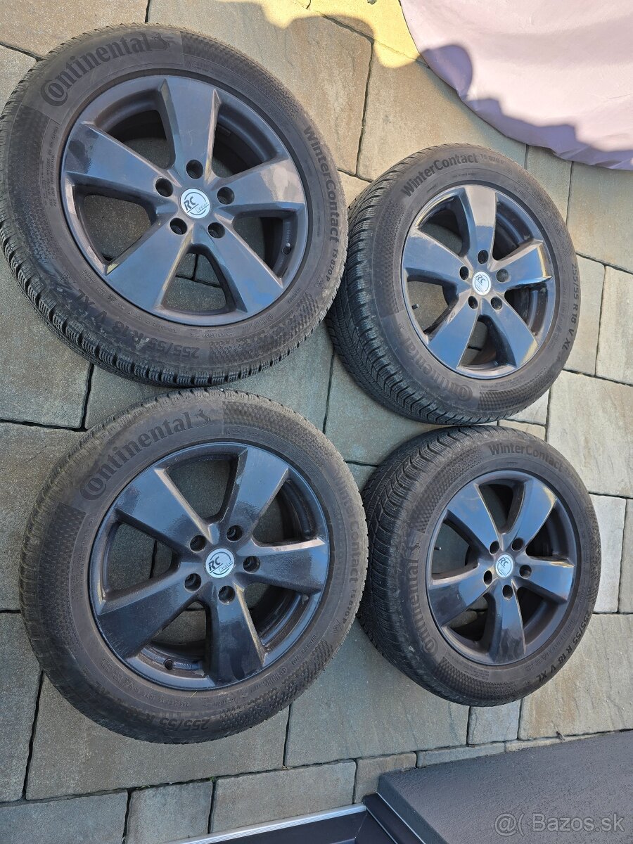 Disky R18 + pneu Q7, Touareg, Cayenne