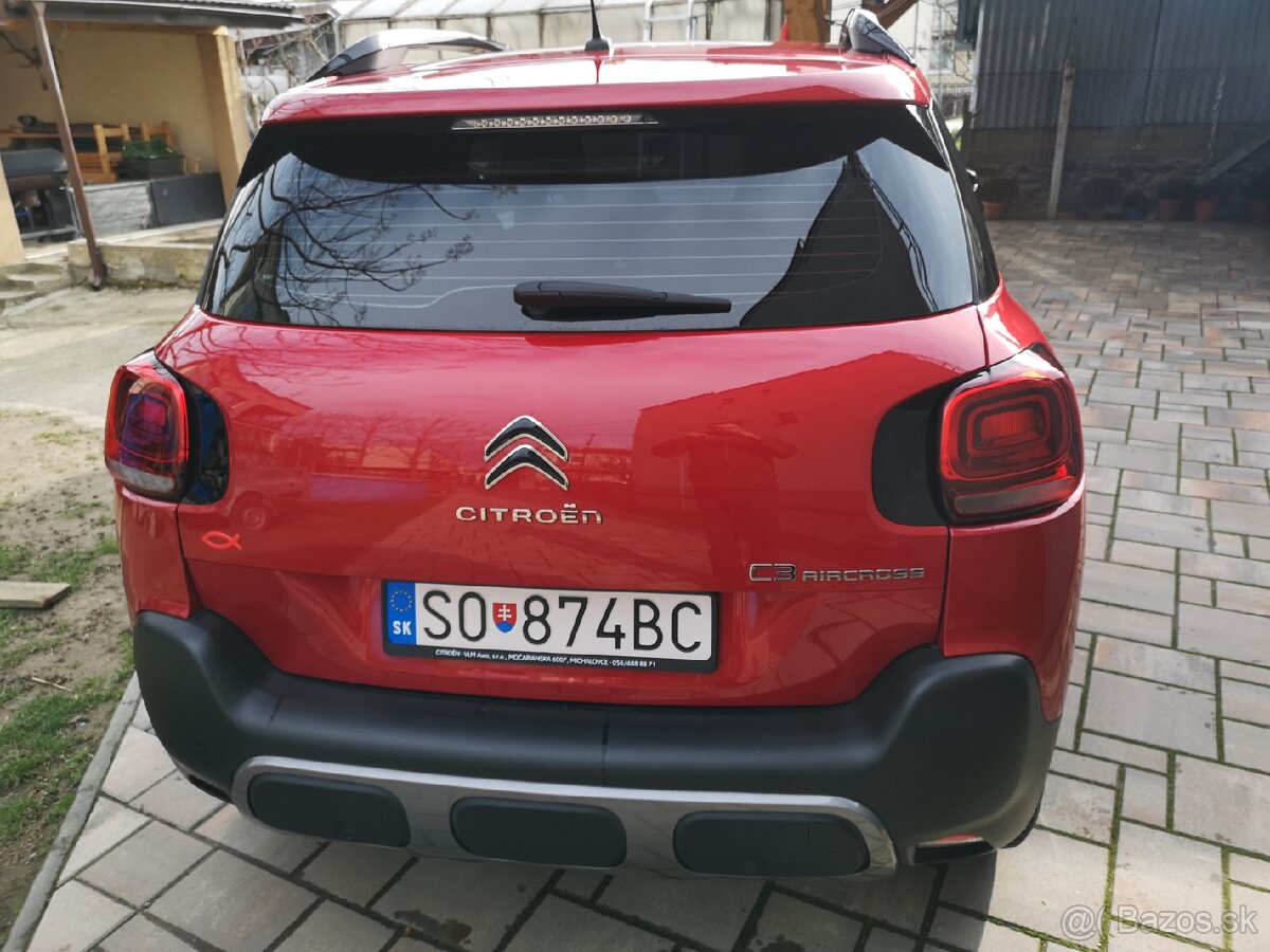 Predám Citroen C3 aircross 1,2 puretech