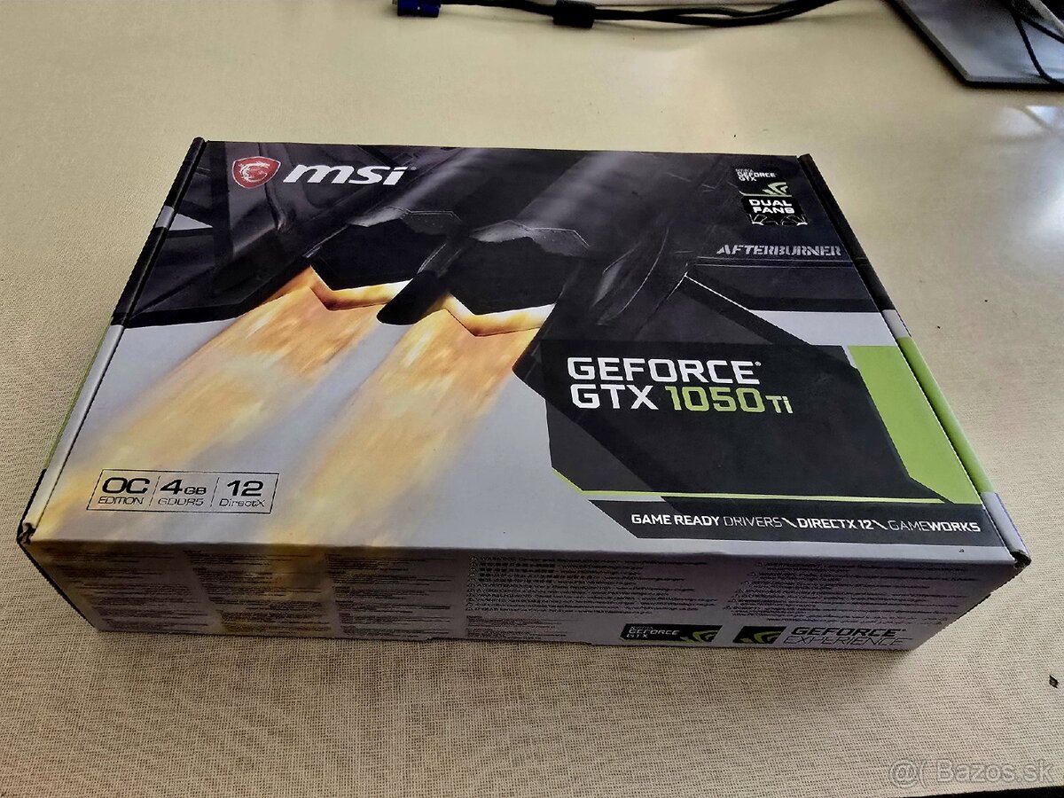 MSI geforce gtx 1050ti