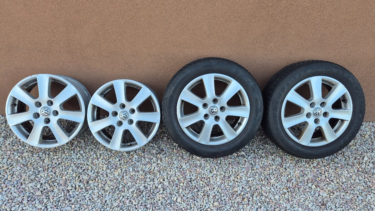 Predám kolesá Volkswagen, Skoda 5x112 r16