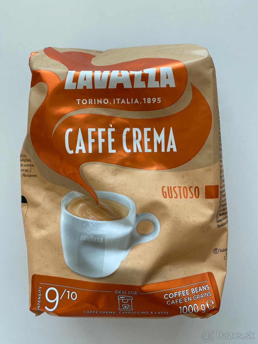 Lavazza zrnková káva