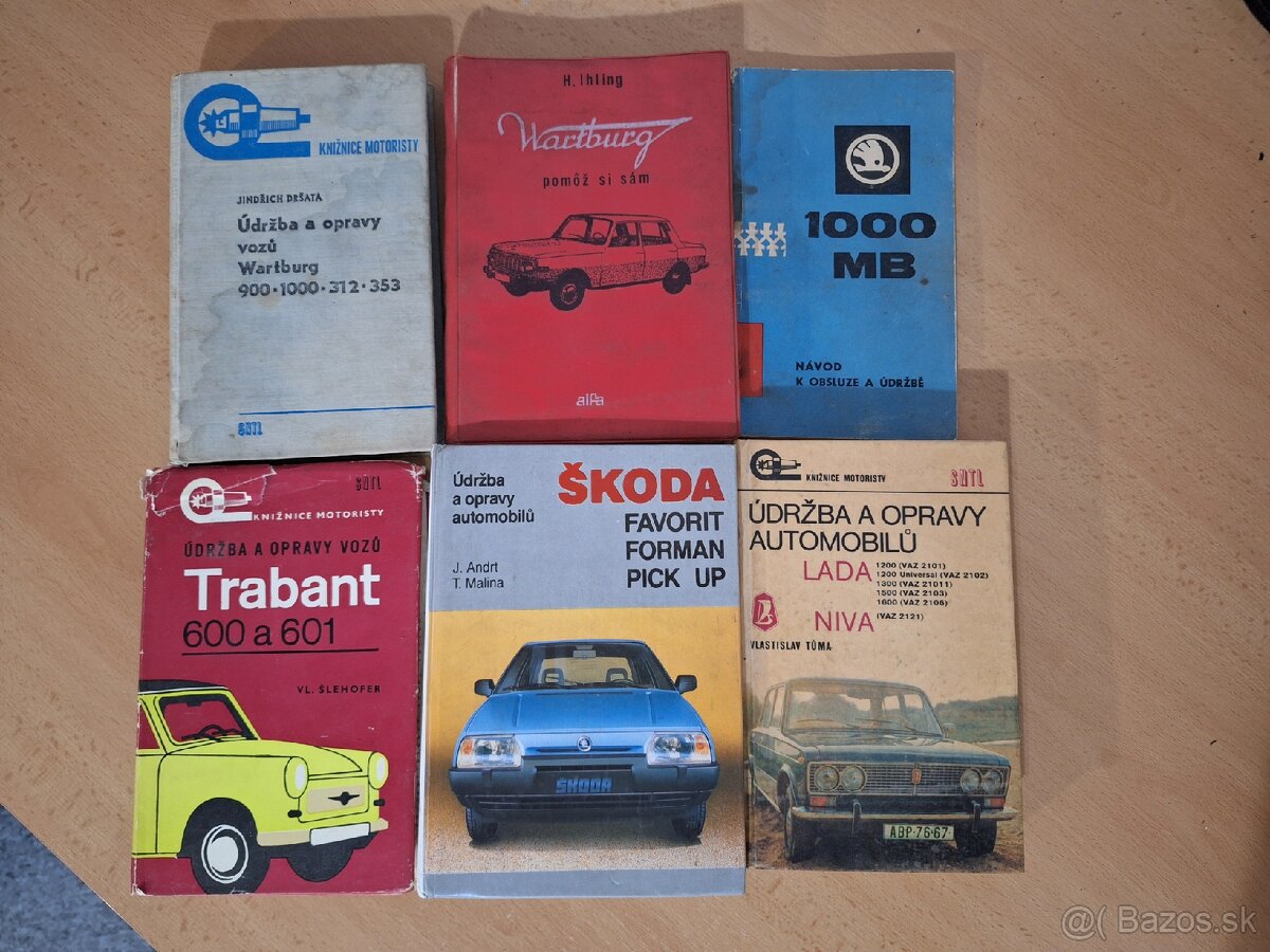Údržba Trabant Wartburg Lada Vaz Škoda