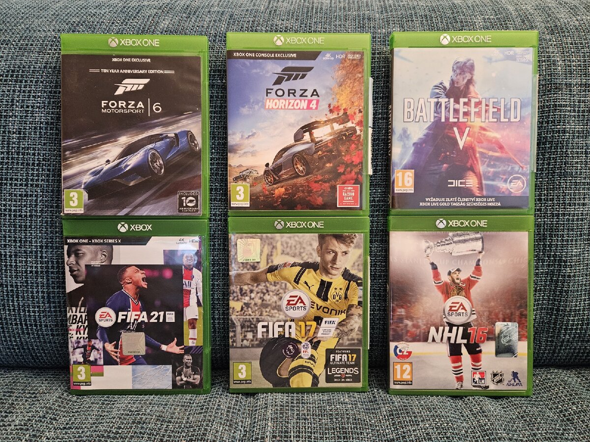 Predám Xbox One hry