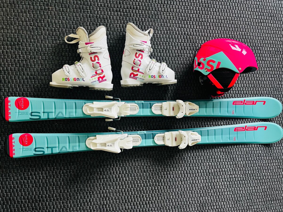 Detské/juniorské lyže Elan Star 120cm