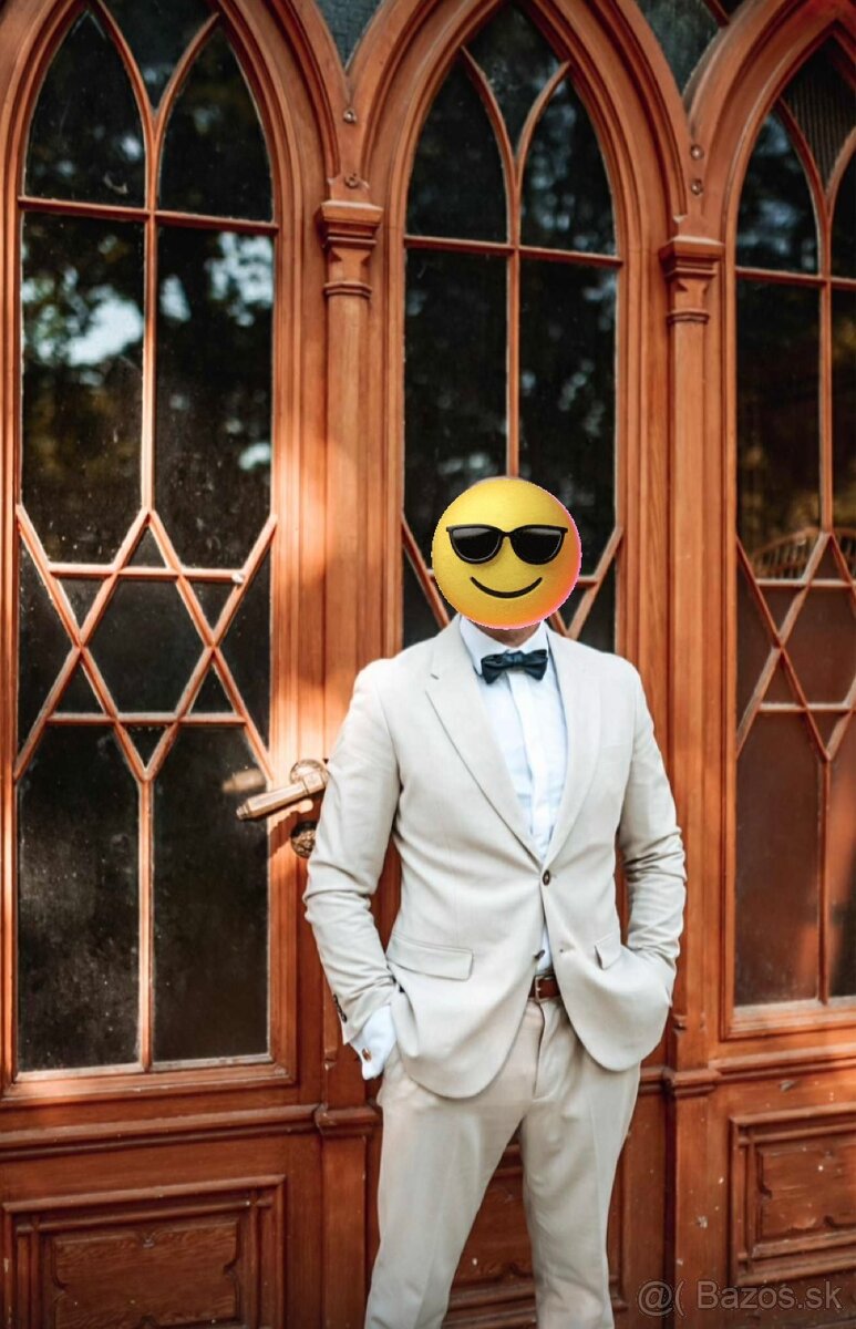 Predam pánsky kapučinový 2-dielný oblek