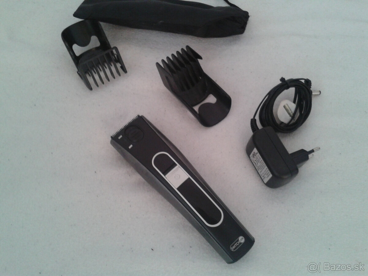 strojcek na vlasy na bateriu