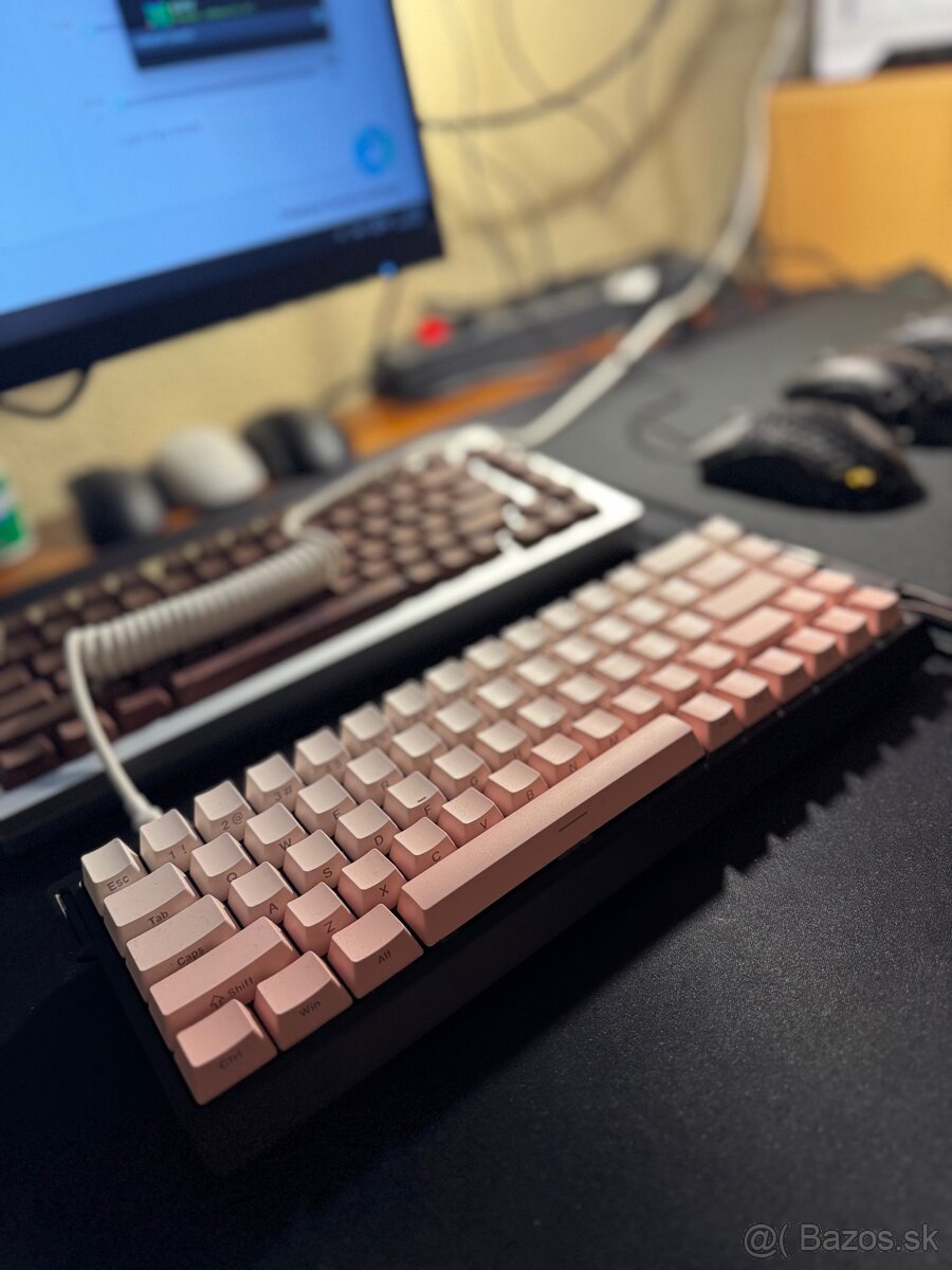 Magnetické klávesnice 68% halleffect